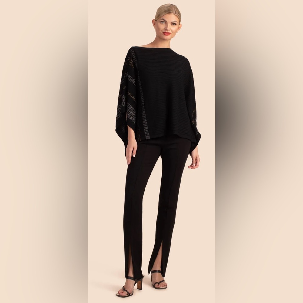 Trina Turk NWT Meteor Pants Black Size 14 - Picture 4 of 16